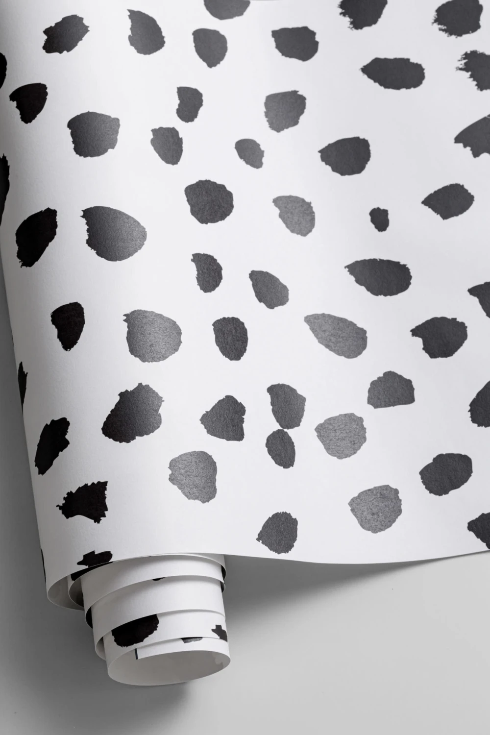 Black & White Dalmatian Print Wallpaper Mural