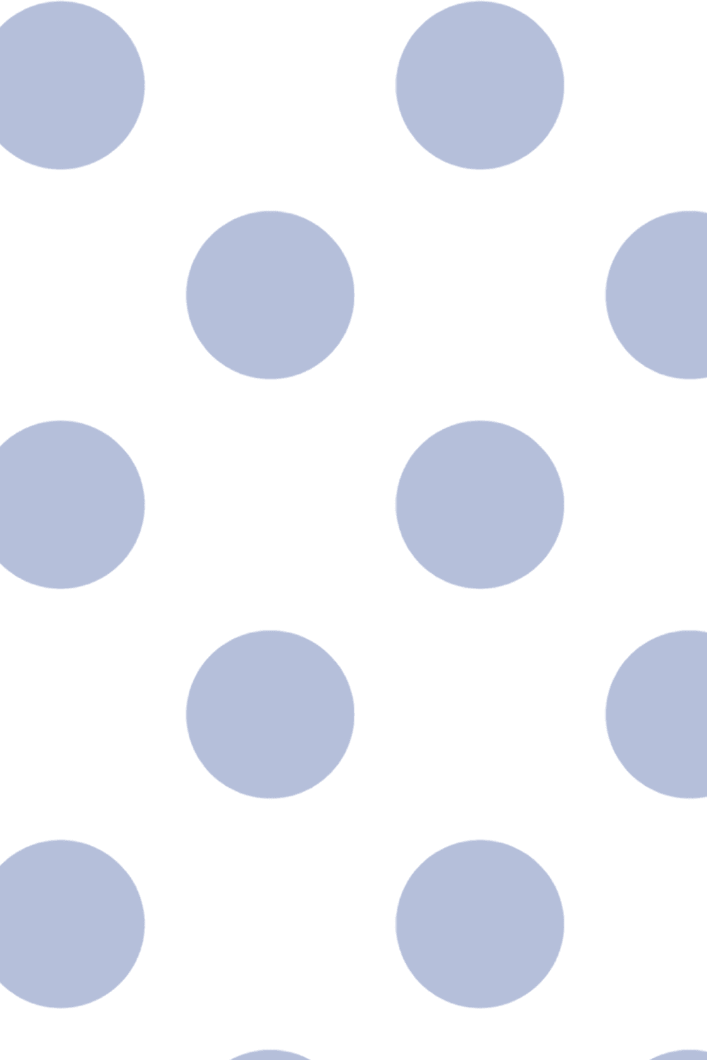 Blue Polka Dot Chic Pattern Mural for Playful Spaces