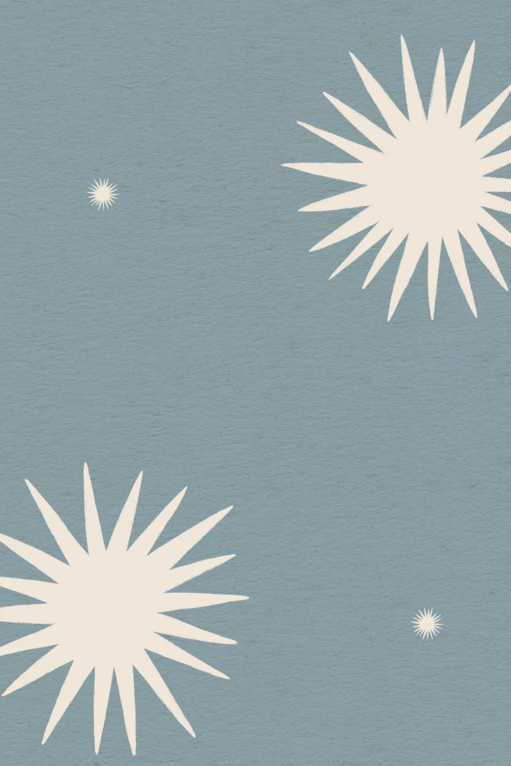 Blue Celestial Pattern Cosmic Atmosphere Mural