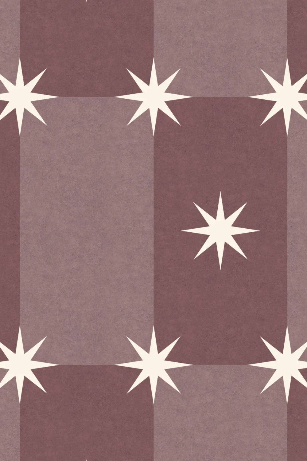 Sterling Pink Retro Checkered Pattern Mural