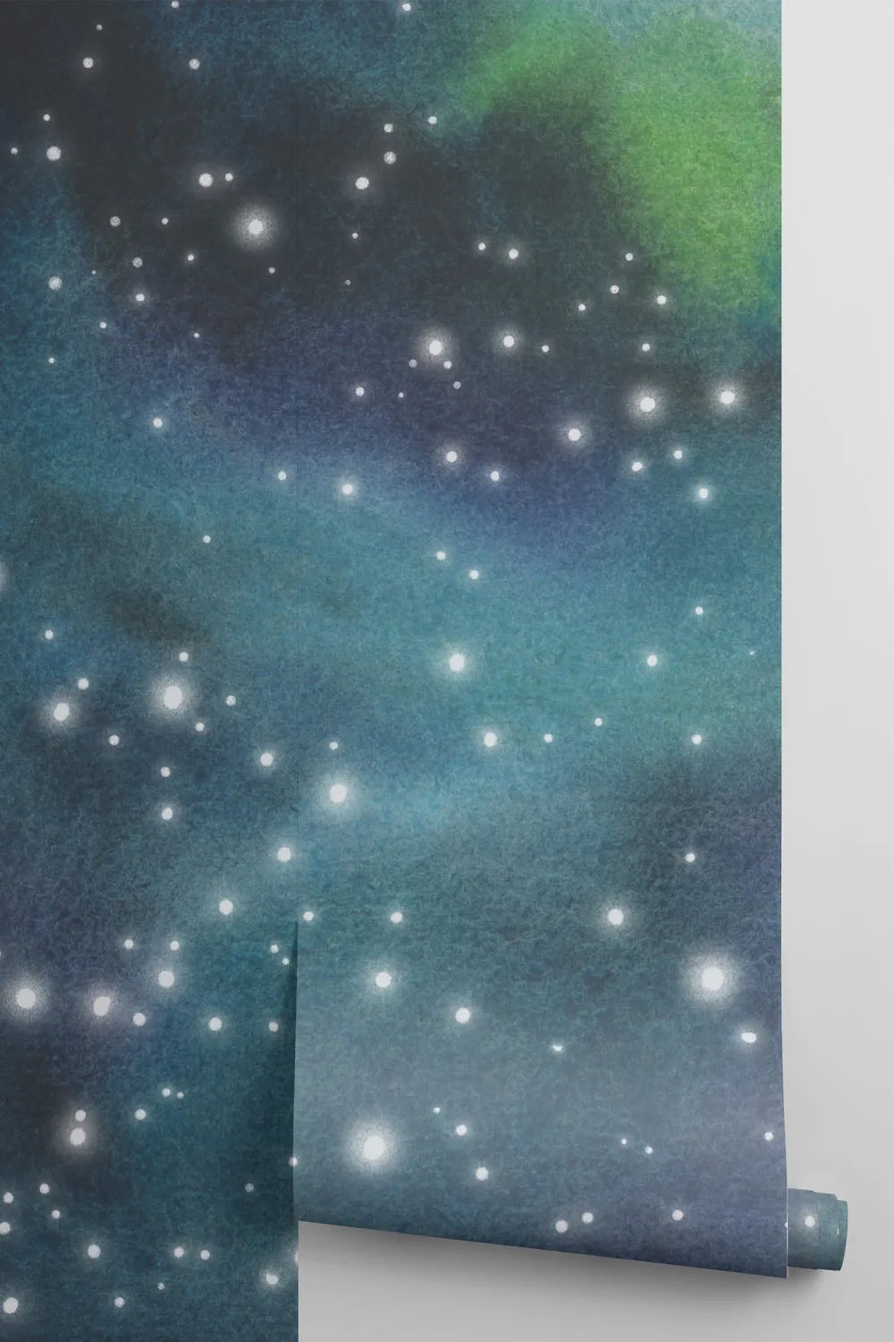Papel de parede Mural Céu Noturno Estrelado da Galáxia da Marinha