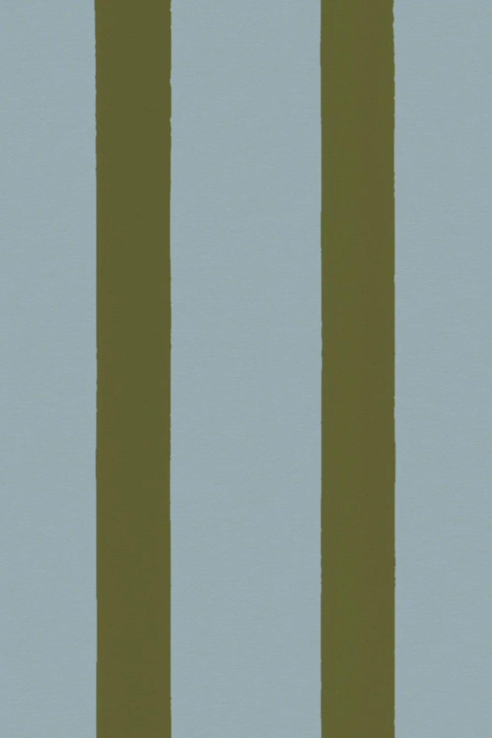 Blue And Green Striped Minimalist Pattern Wall Mural