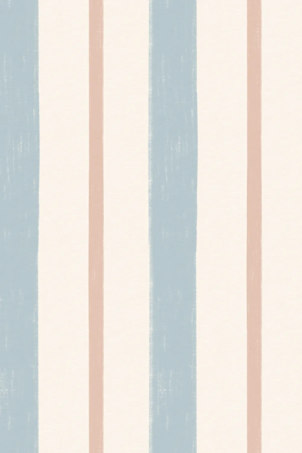 Blue Striped Pattern Wallpaper For Contemporary Atmosphere Mural
