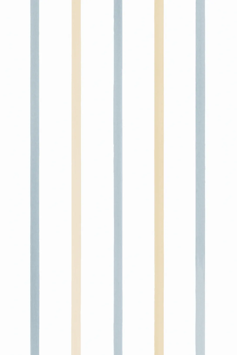 Yellow Striped Pattern Contemporary Nautical Vibe Mural