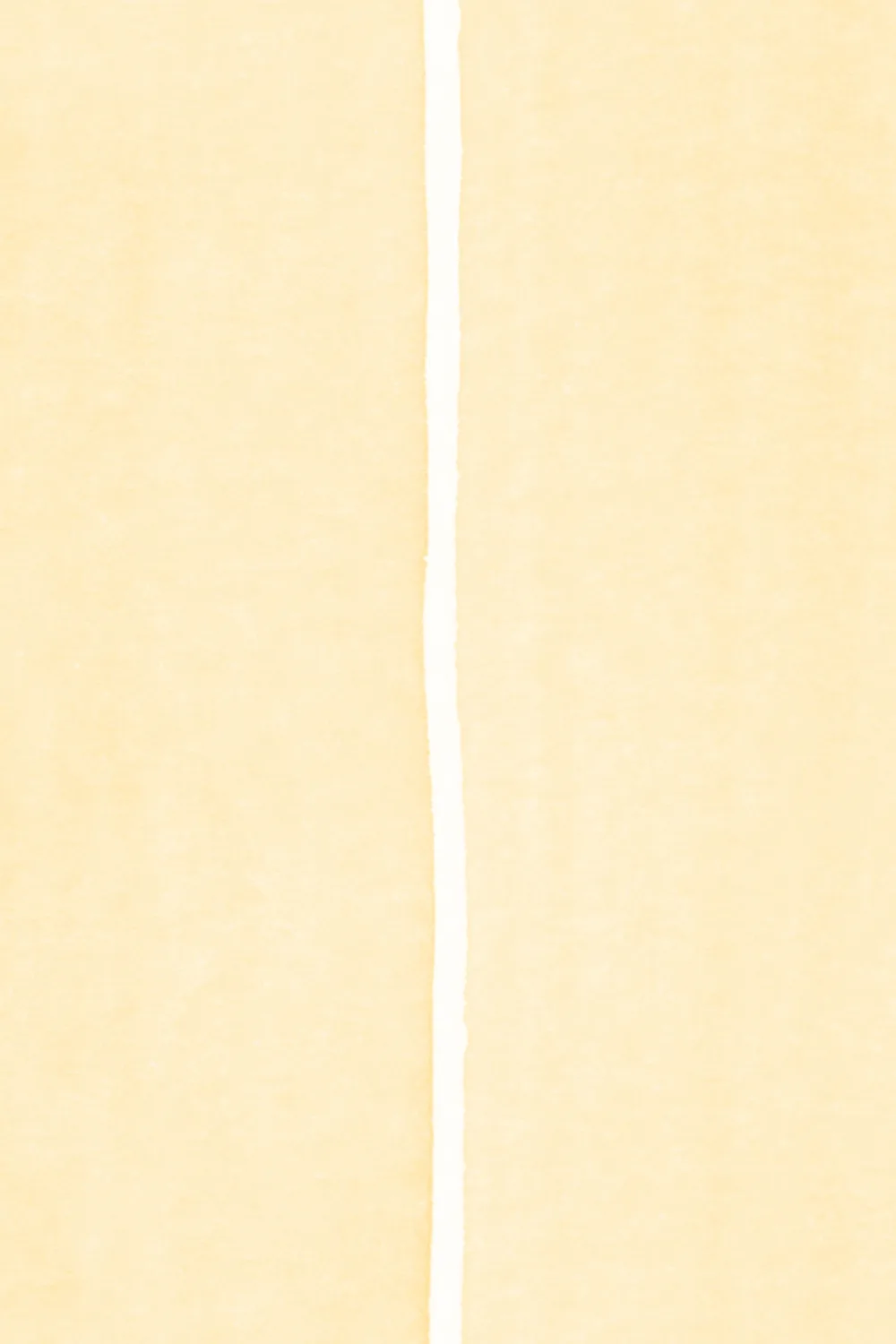 Yellow Thick Vertical Stripes Watercolor Painted Wallpaper