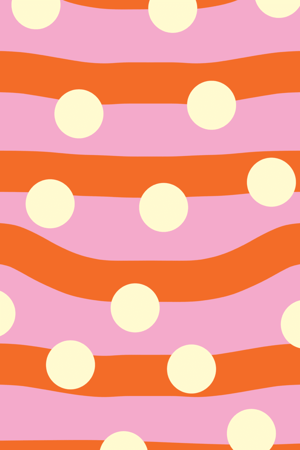 Elizabeth Olwen Polka Pop Red Mural