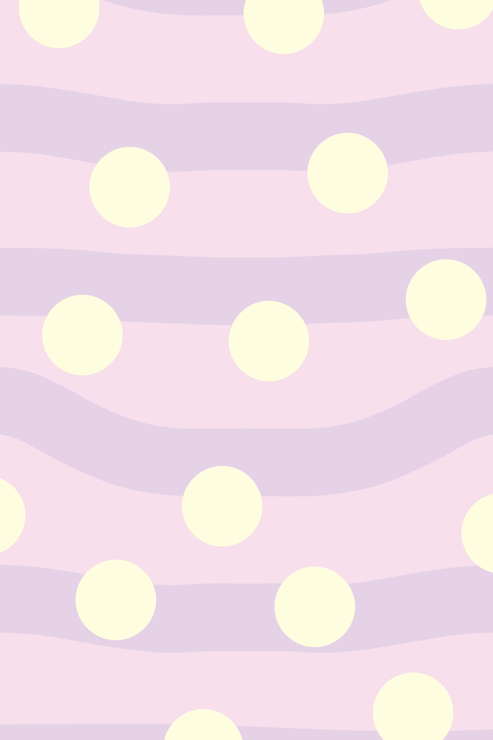Elizabeth Olwen Polka Pop lila seinämaalaus