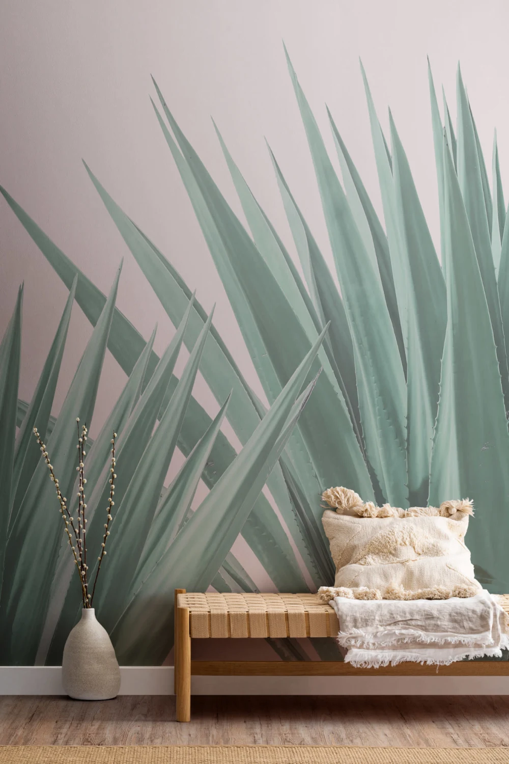 Agave Plant Wallpaper Mural