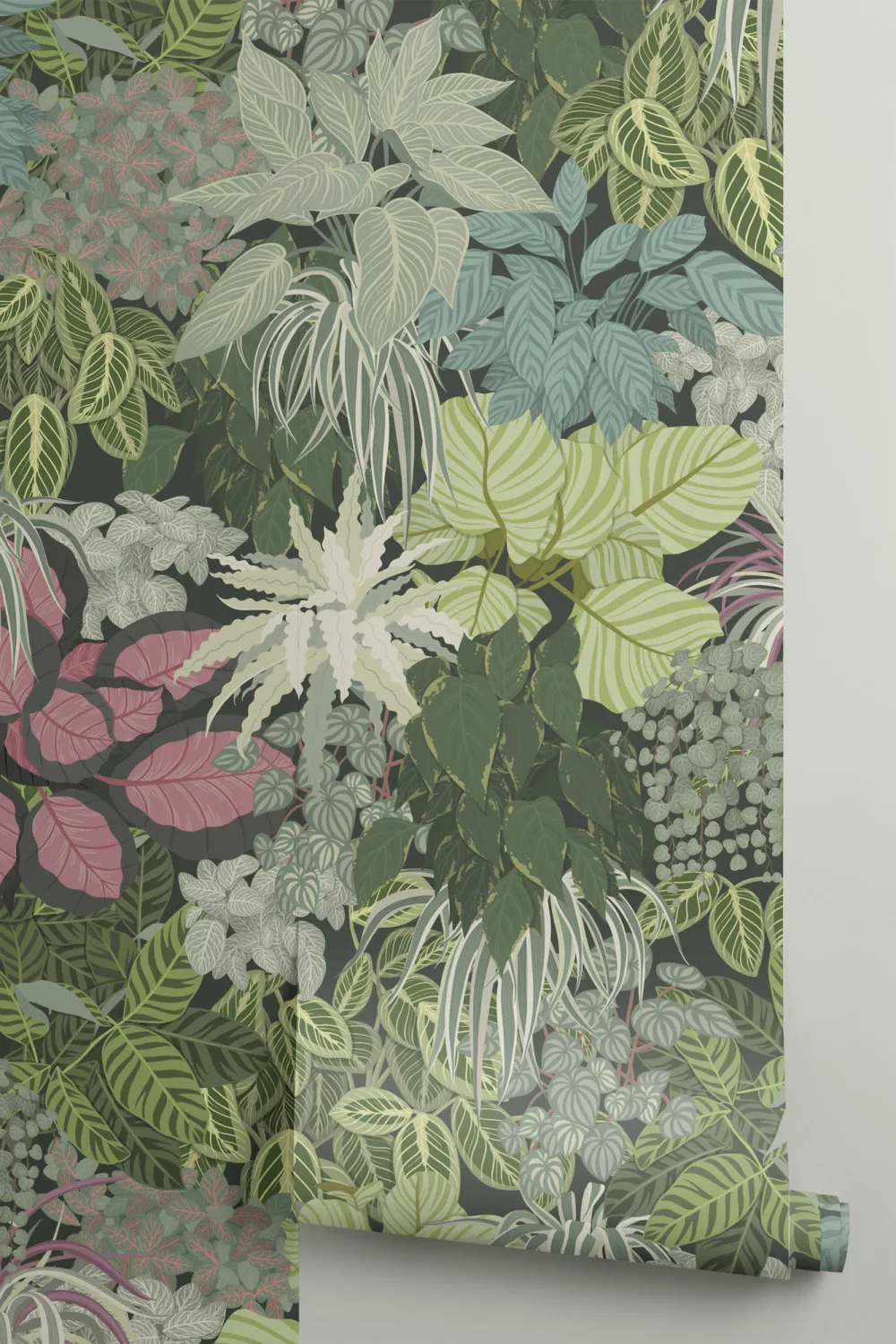 Parede viva Plantas da casa verde Papel de parede mural