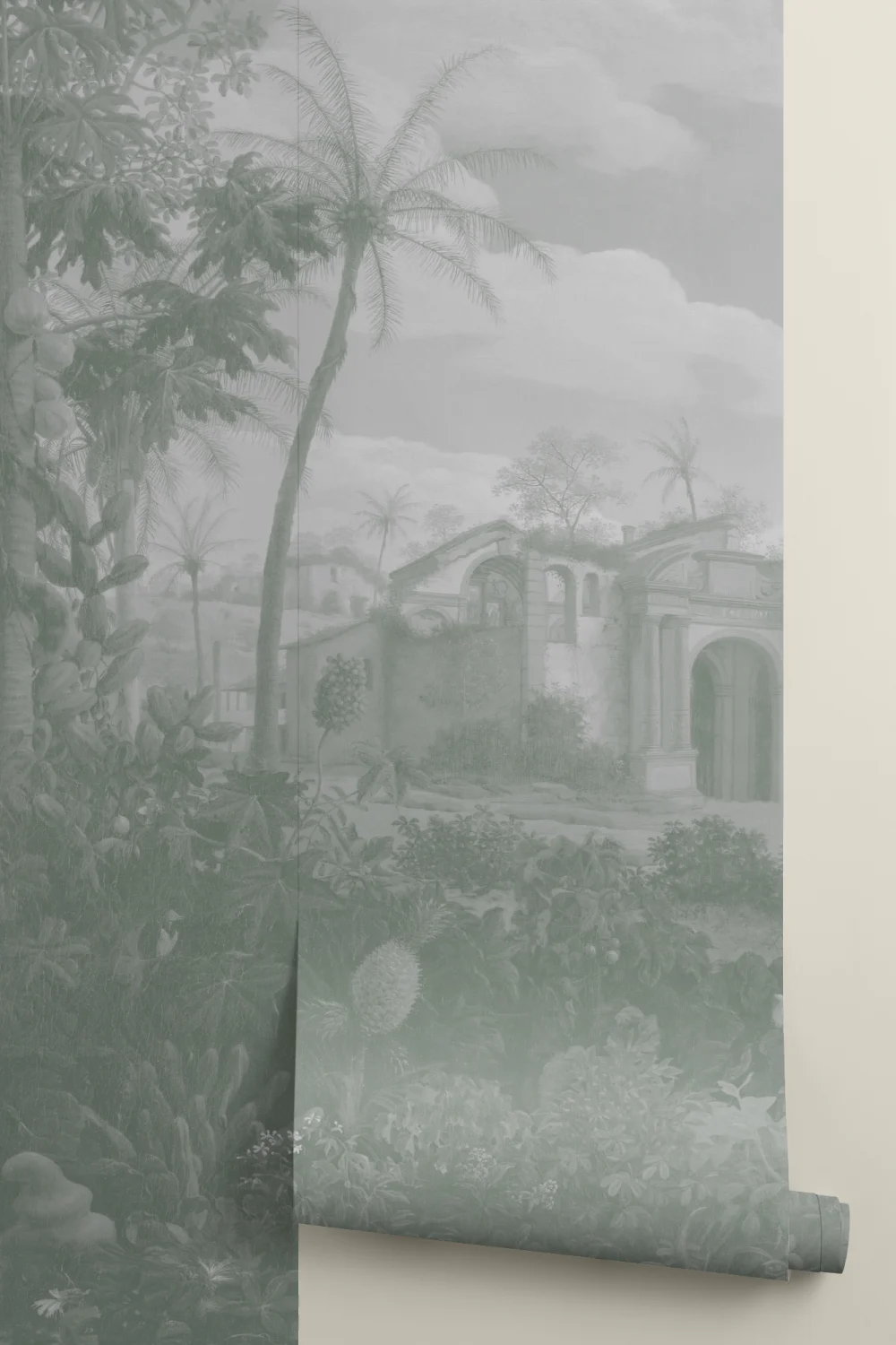 Green Frans Post Landscape Painting Mural