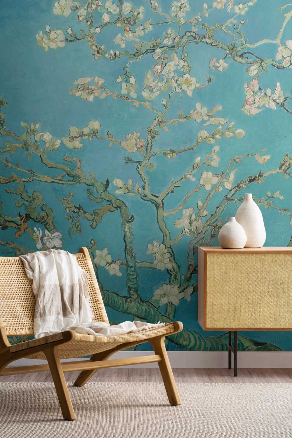 Almond Blossom by Vincent Van Gogh Wallpaper Mural