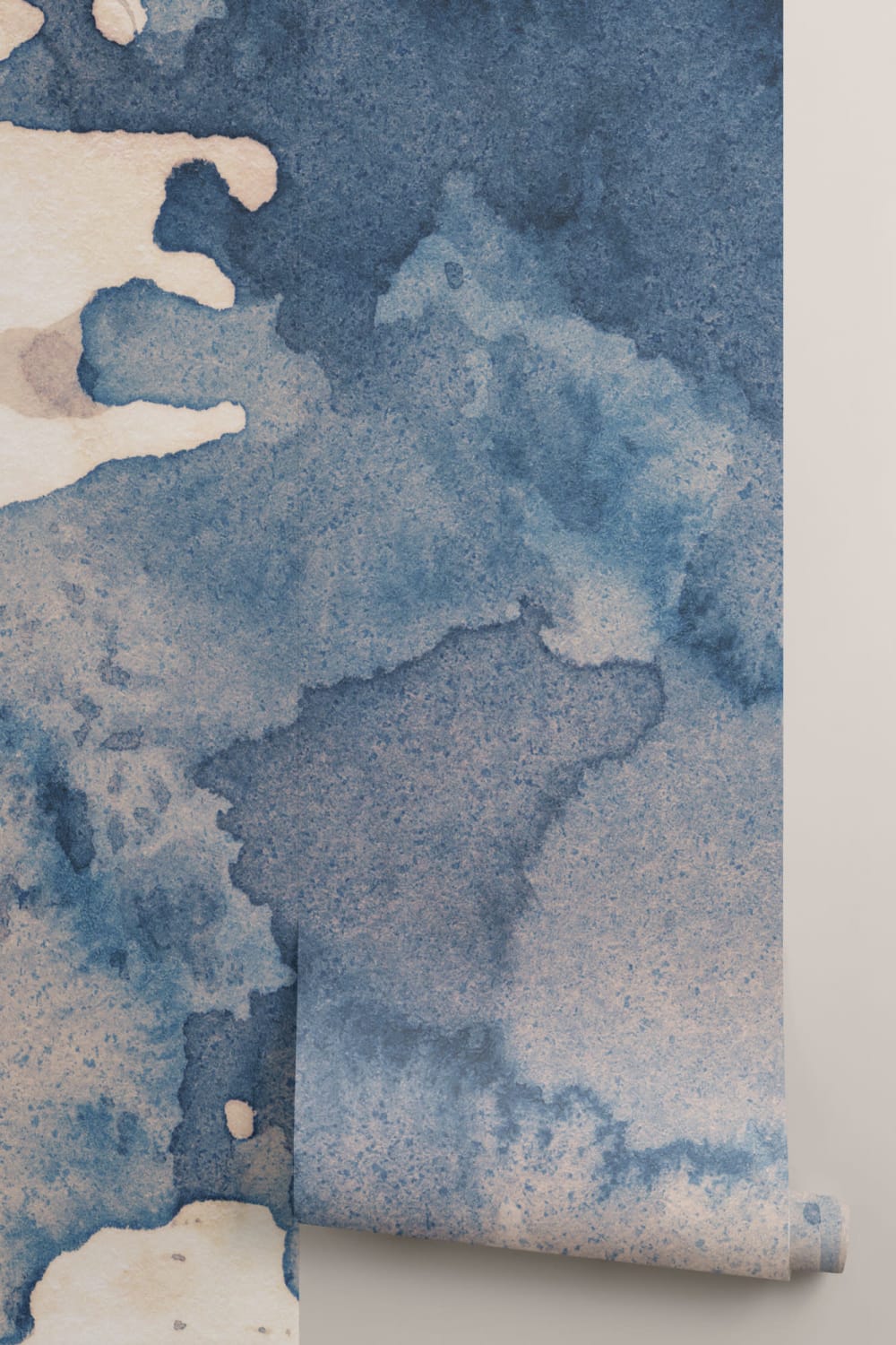 Ink Blot Watercolor Paint Wallpaper Mural
