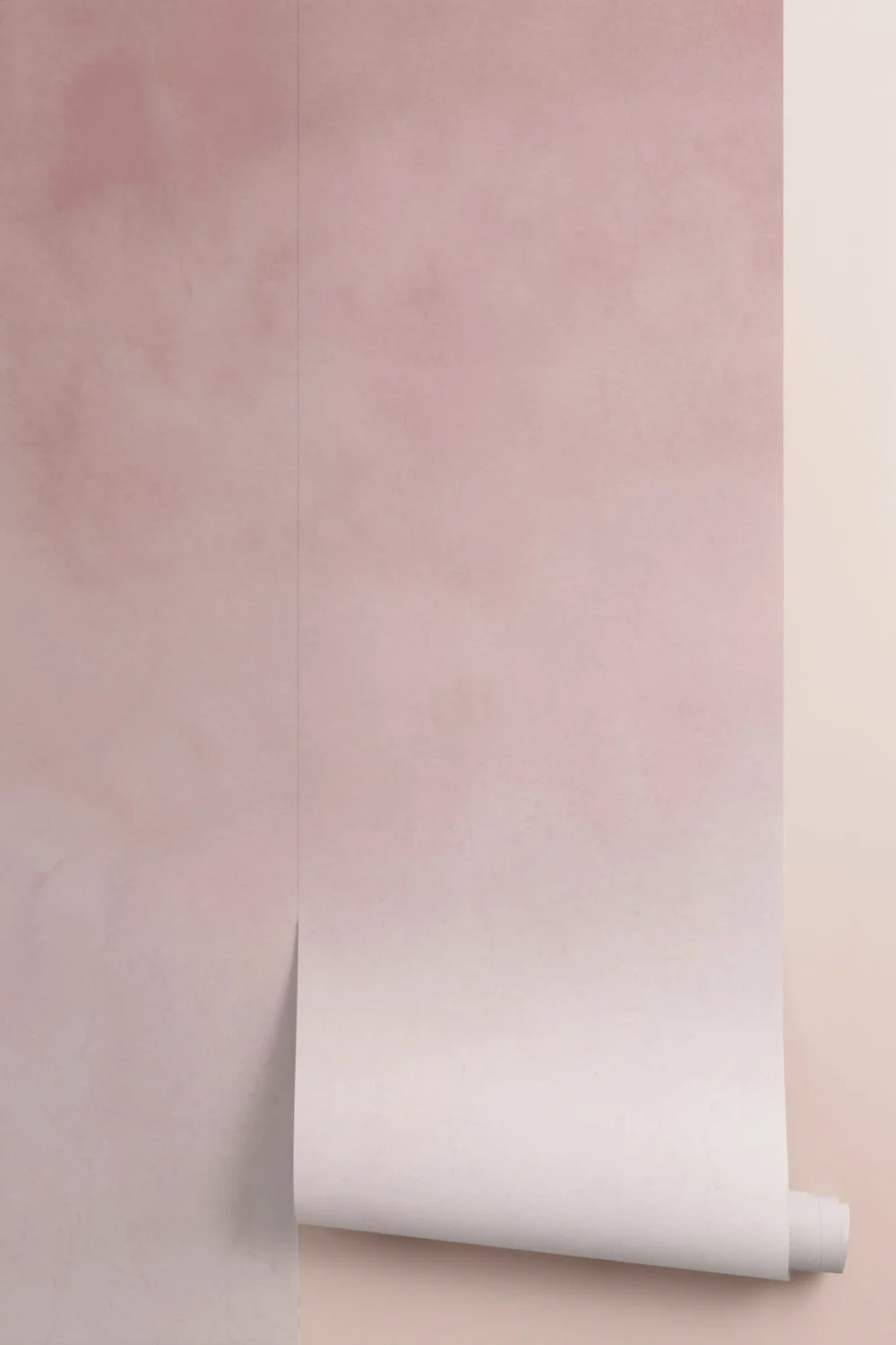 Papier Peint Panoramique Aquarelle Rose Grunge