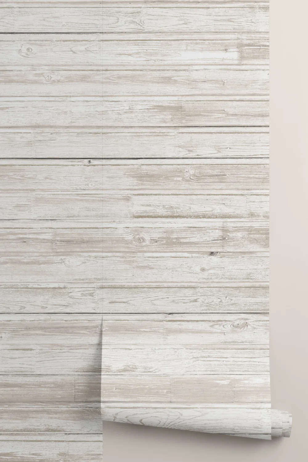 Vintage Whitewash Wallpaper Mural
