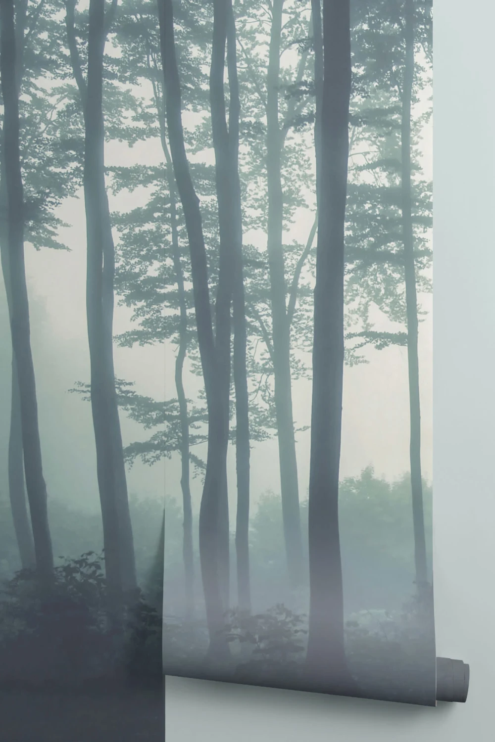 Sea of Trees Forest Wallpaper Mural