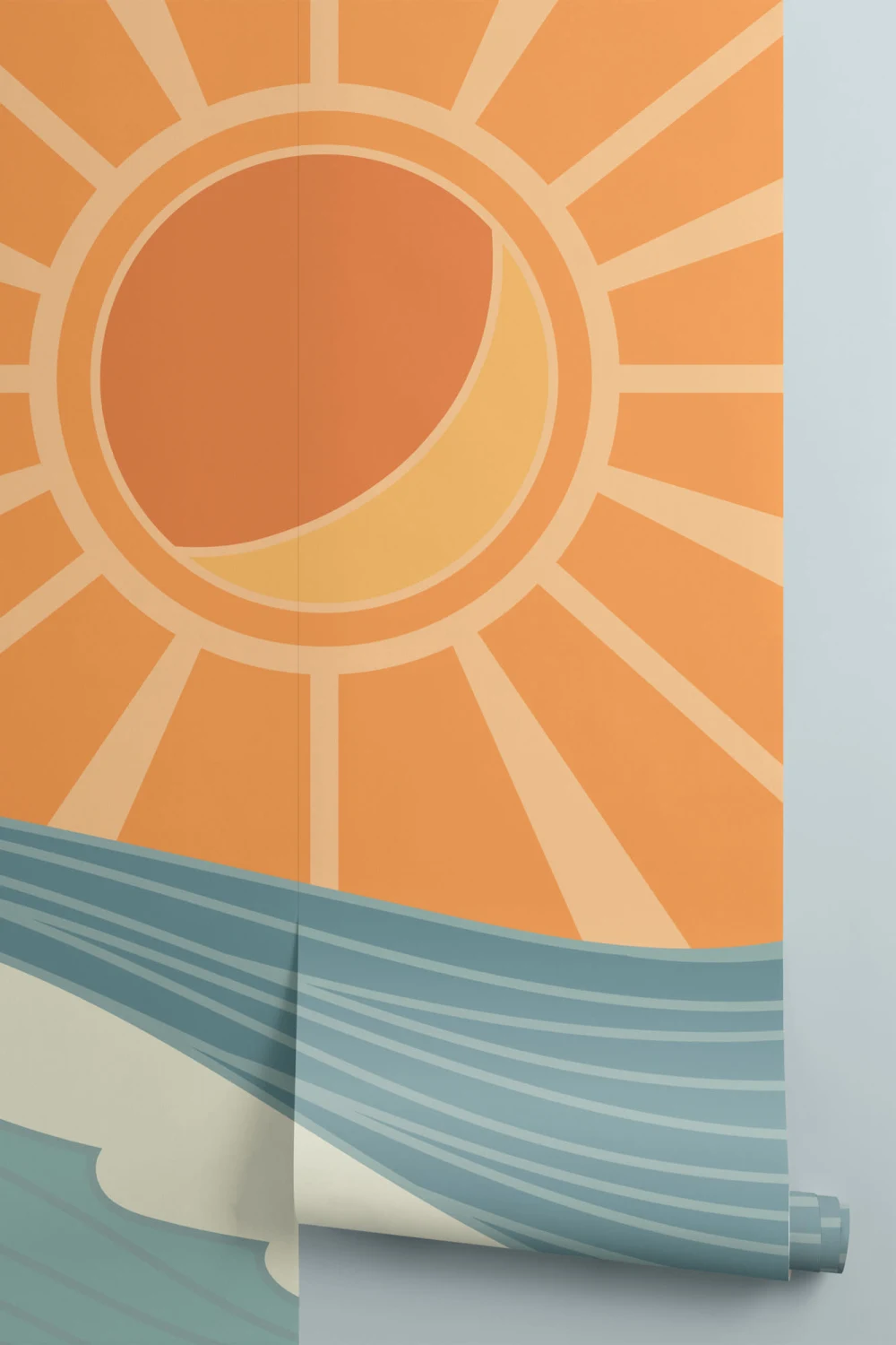 Retro Surf Wallpaper Mural