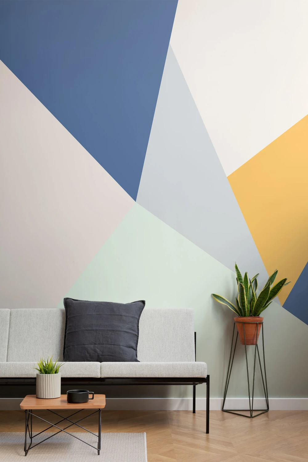 Tangram Wallpaper Mural