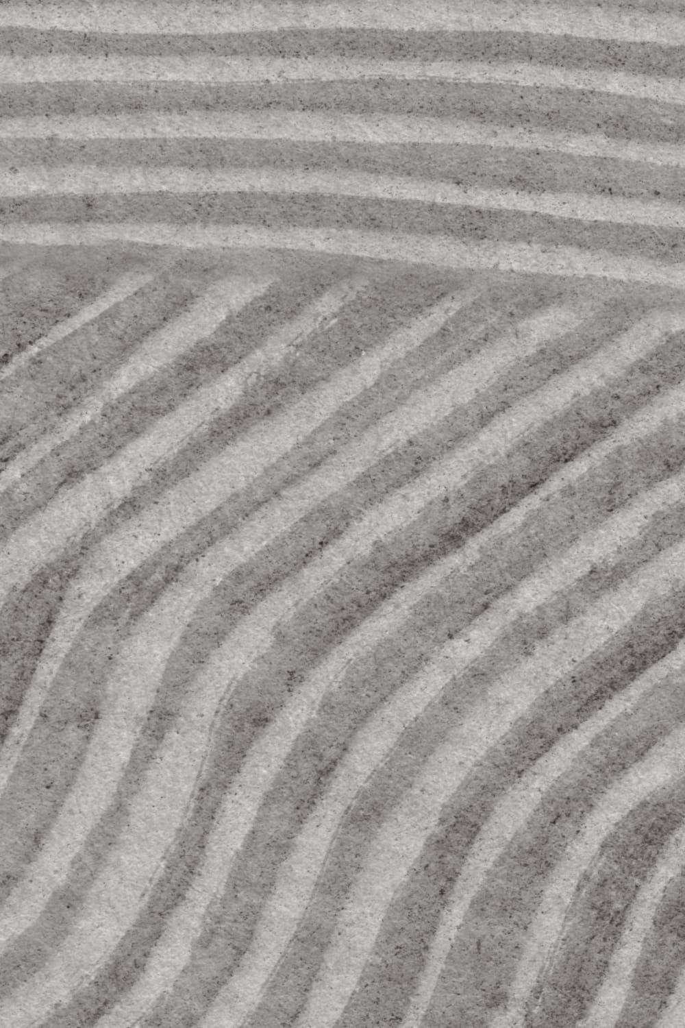 Papel pintado de formas curvas grises