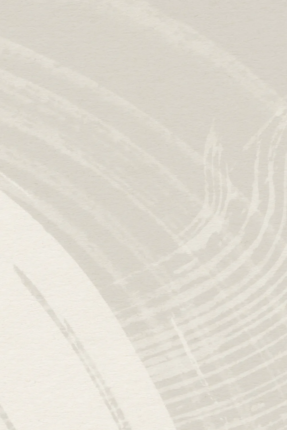 Carta da parati murale astratto beige con pennellate d'inchiostro