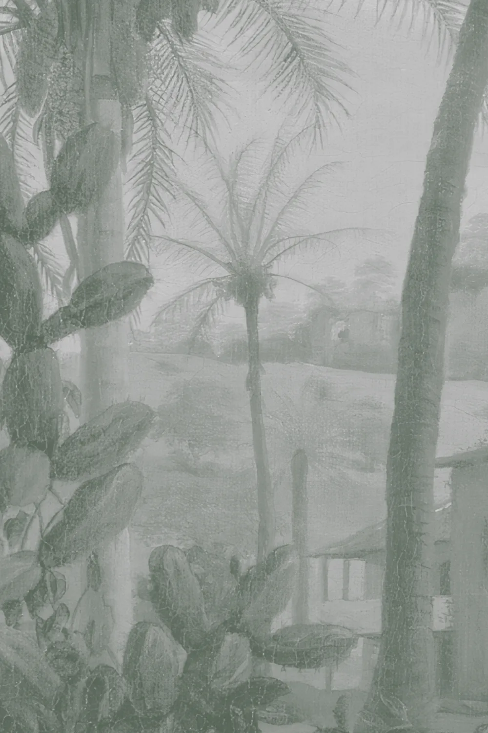 Green Frans Post Landscape Painting Mural
