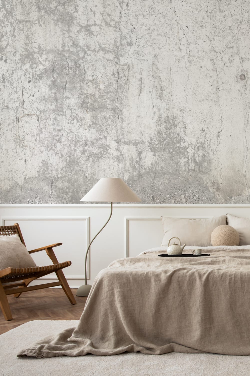 Distressed Concrete Wallpaper Mural