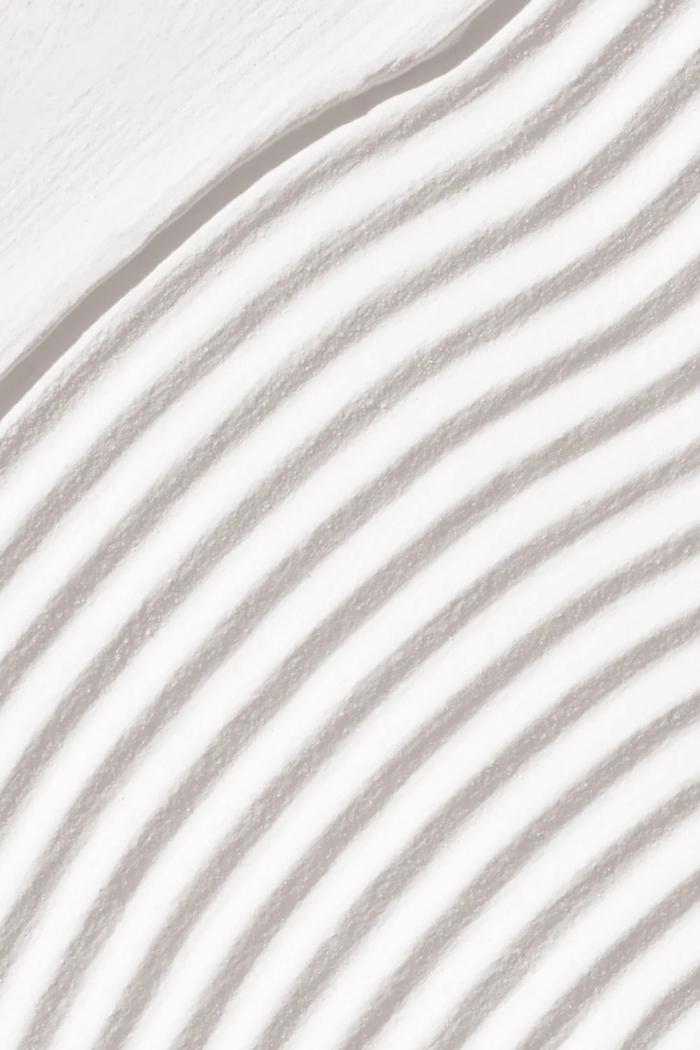 Neutral Sculpted Abstract Lines Mural