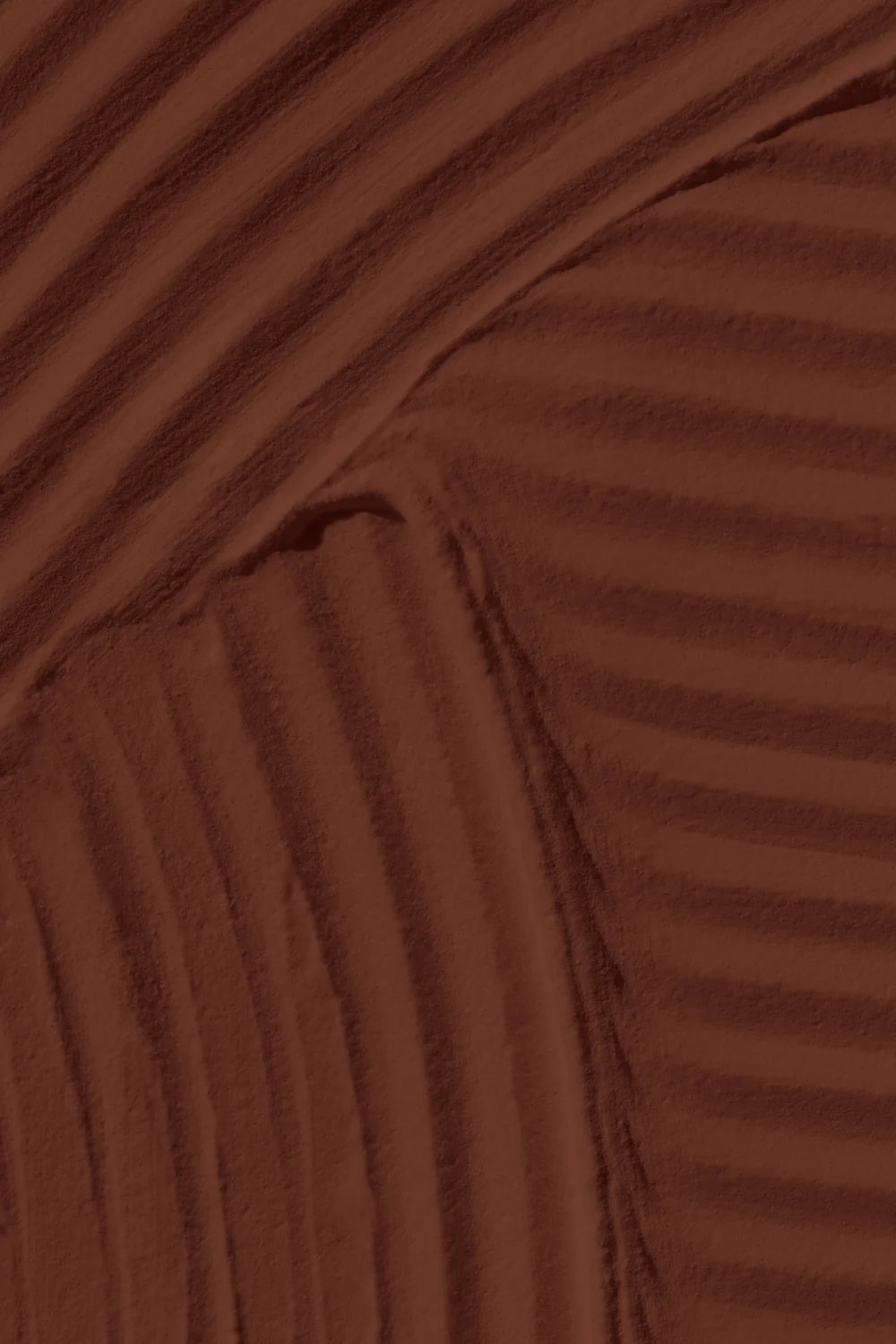 Terracotta Gebeeldhouwde Abstracte Overlappende Lijnen Muurschildering