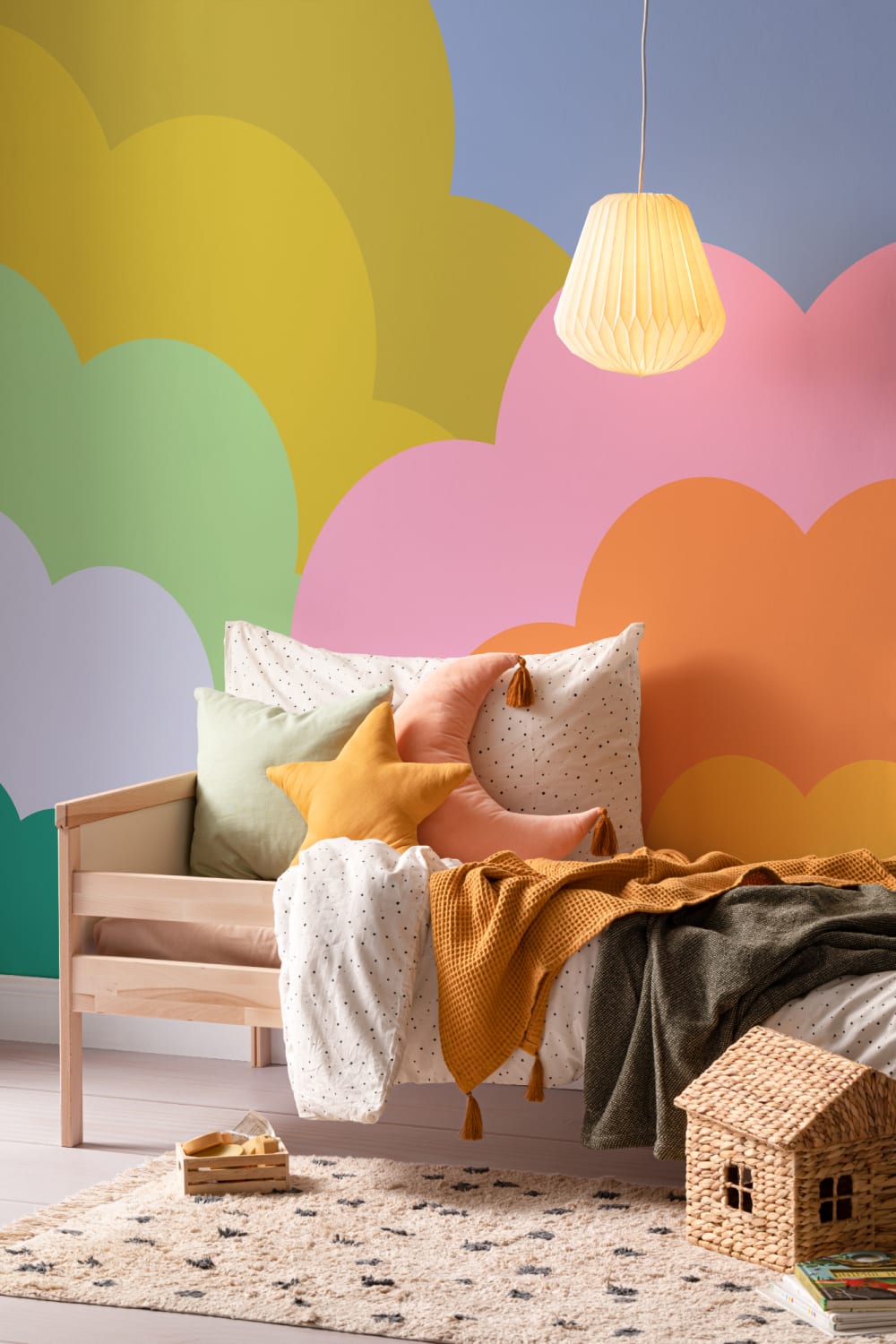 Elizabeth Olwen Happy Skies Bold Murale