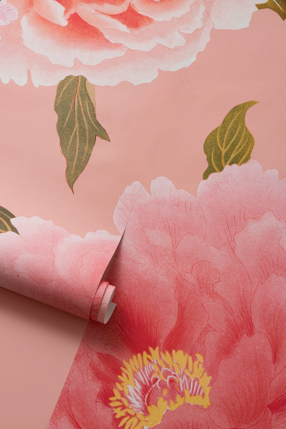 Large Pink Peony Wallpaper Mural