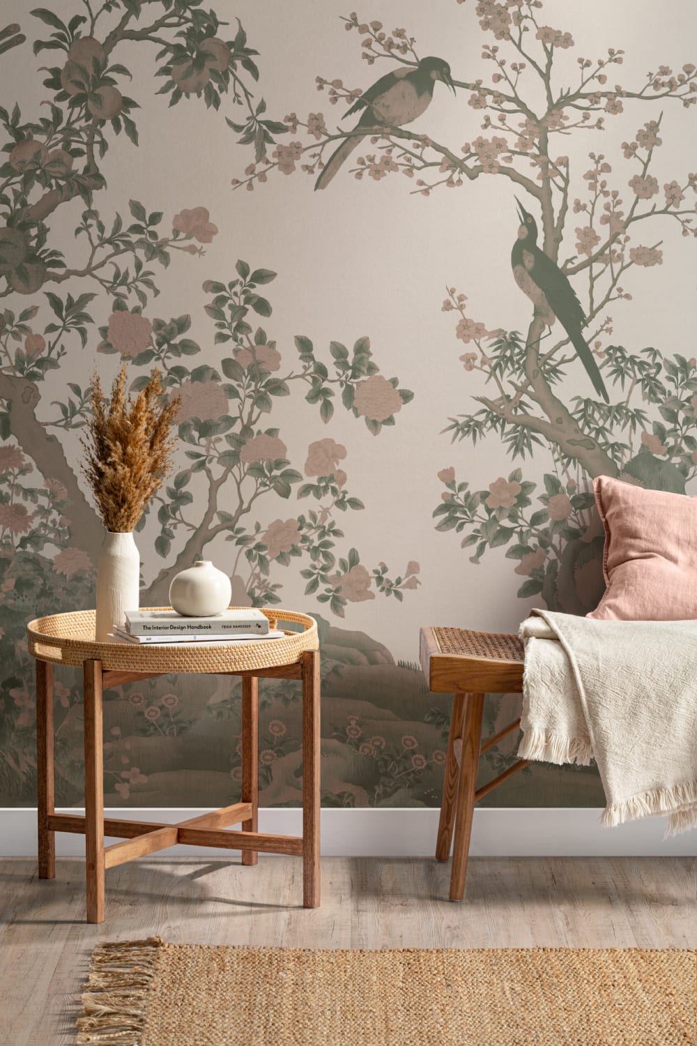 Papier peint panoramique de la Chinoiserie classique