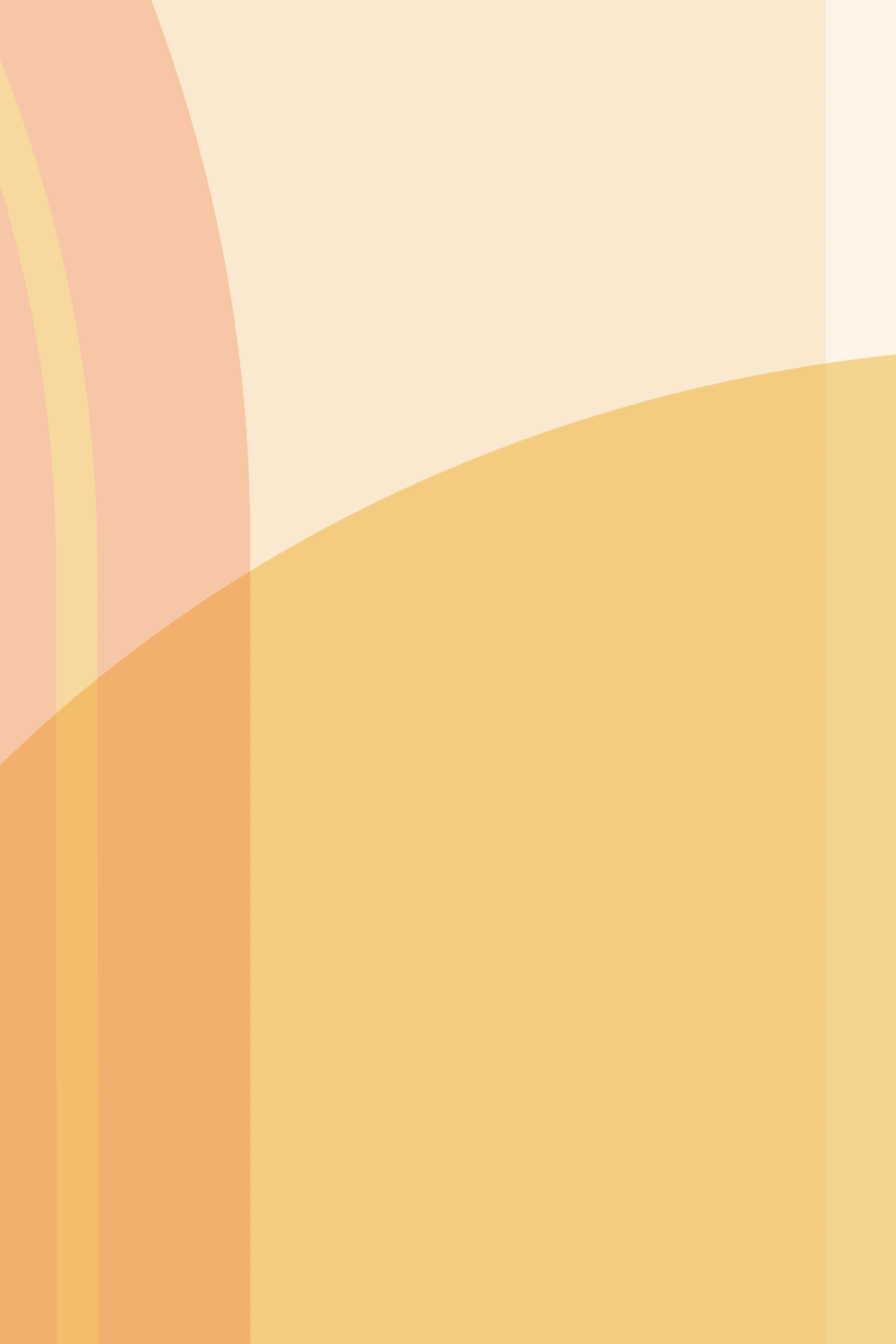 Bright Retro Geometric Arches Mural