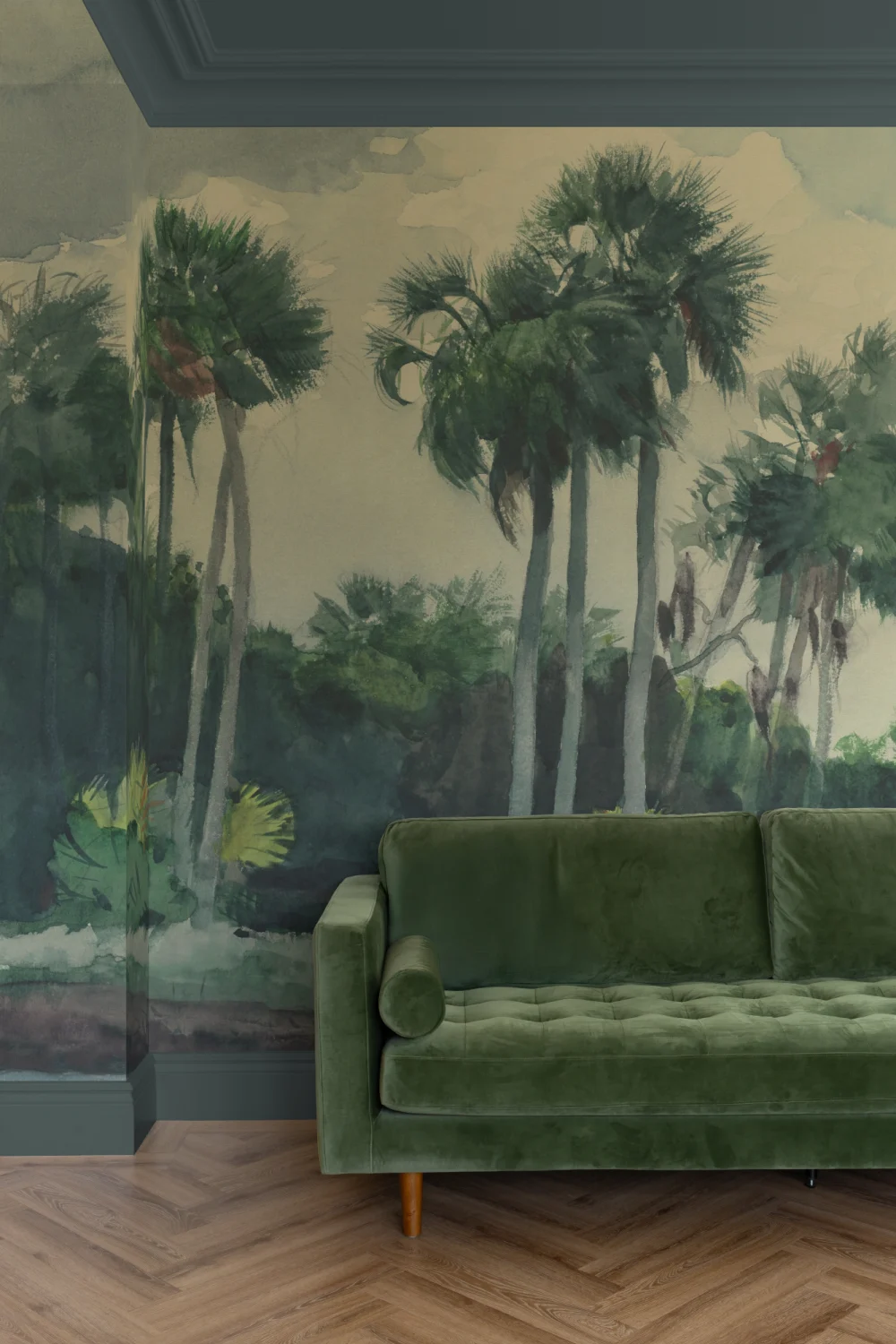 Chusan Klassische Aquarell-Palme Fototapete von Winslow Homer