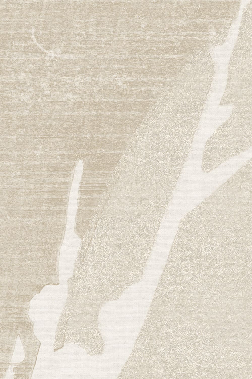 Neutral Japandi Elegant Yuugen Nature Wall Mural