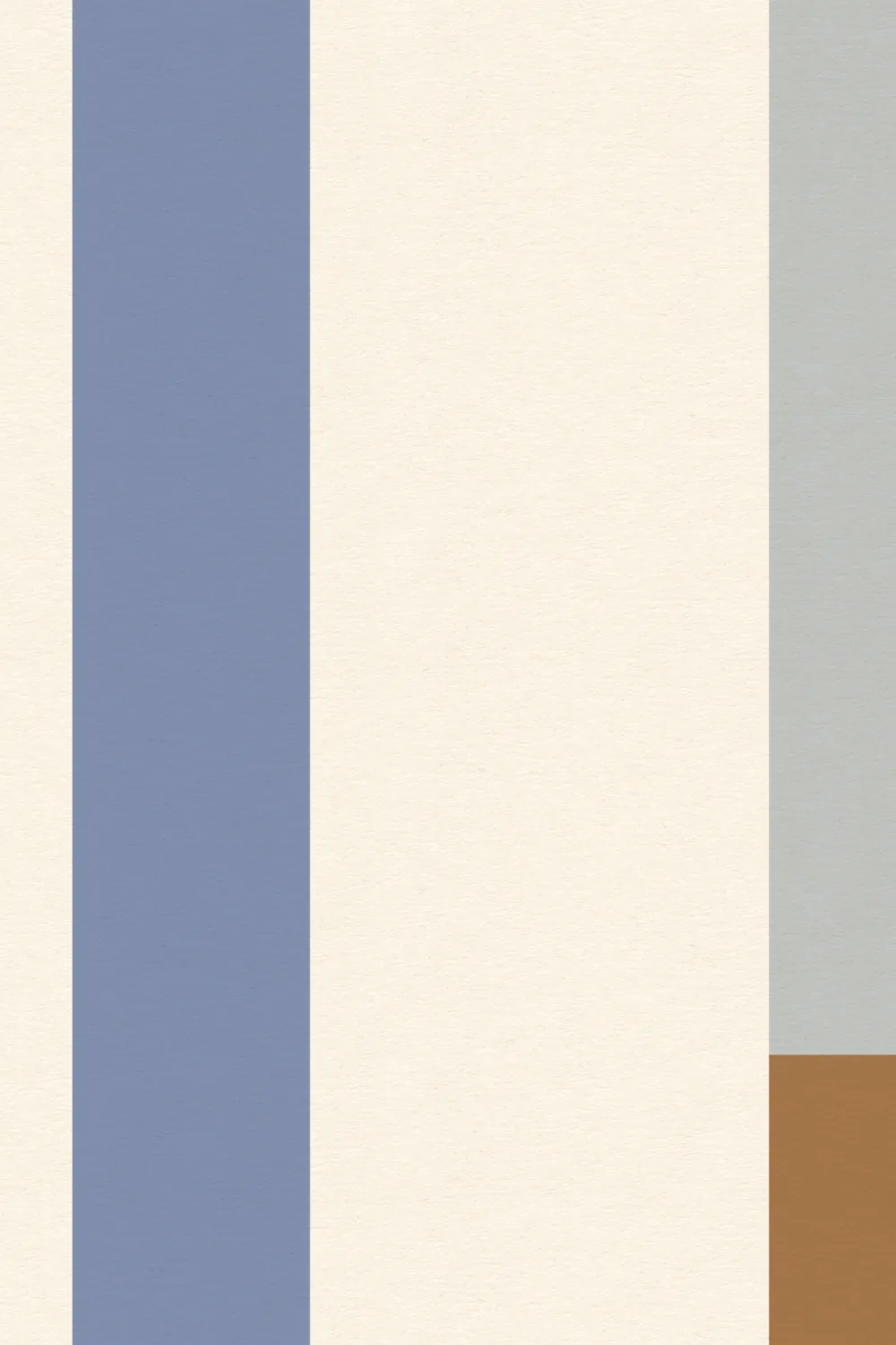 Multicolor Striped Retro Style Statement Wall Mural
