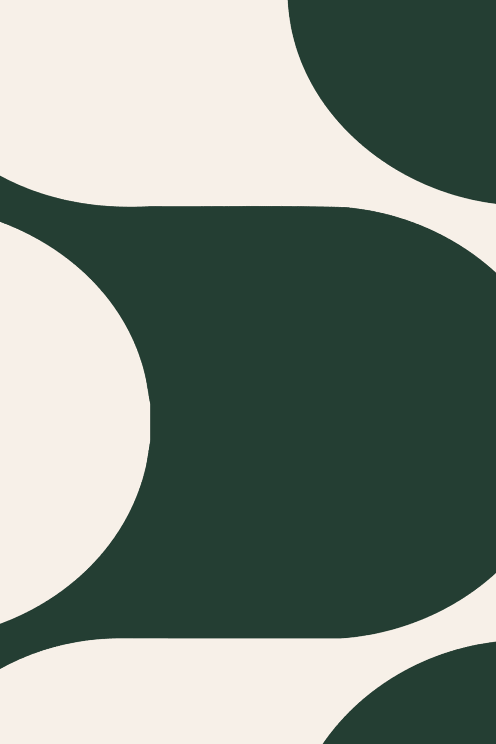 Teal Retro Geometric Flux Pattern Mural