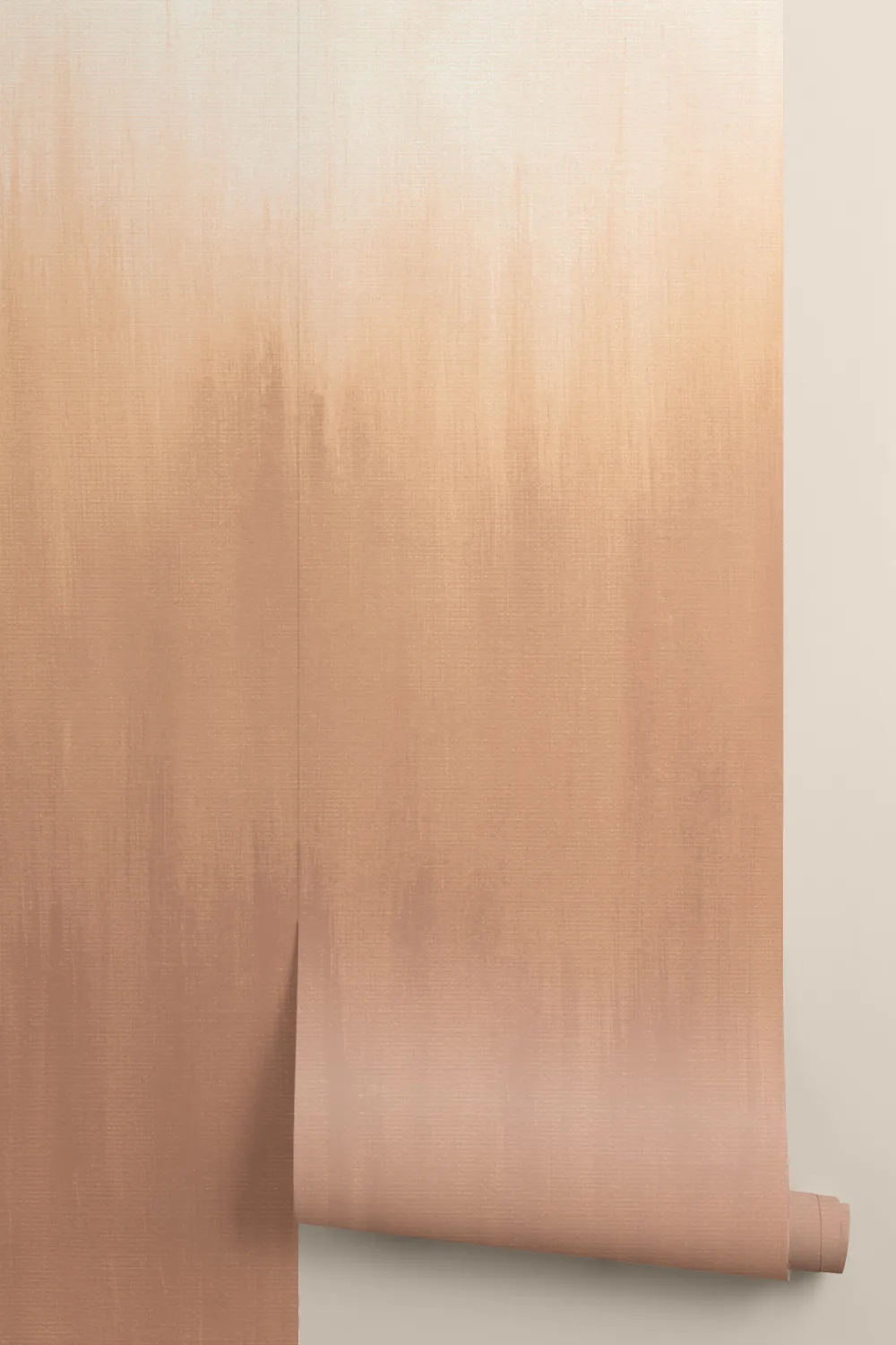 Warm Ombre Modern Textured Abstract Wall Mural