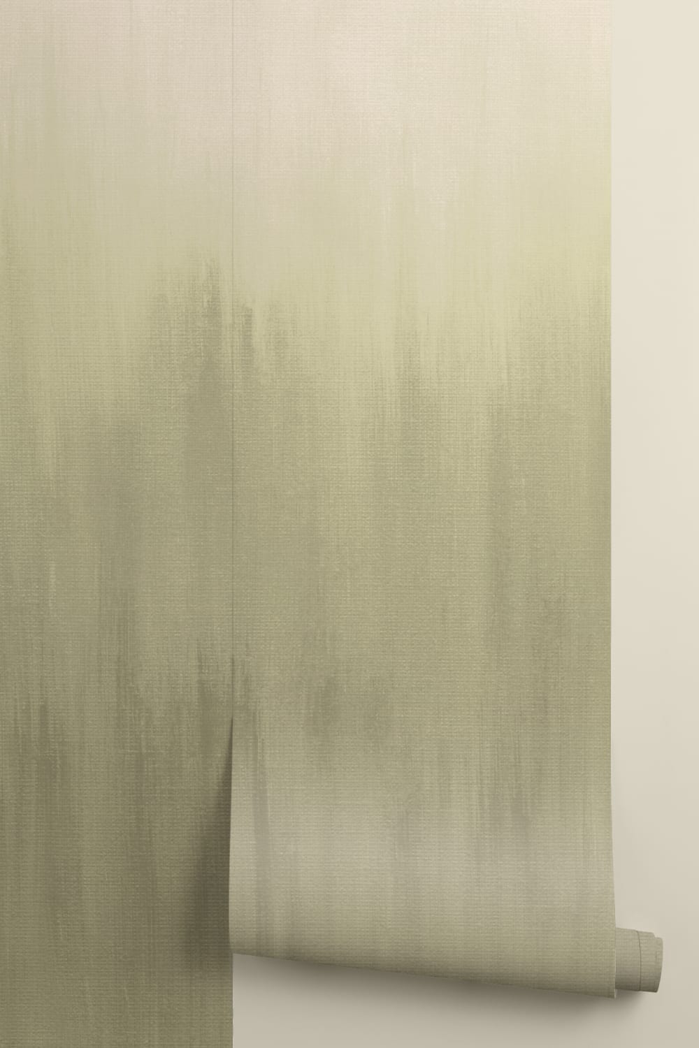 Carta da parati Ombre Atmosphere con texture verde tenue