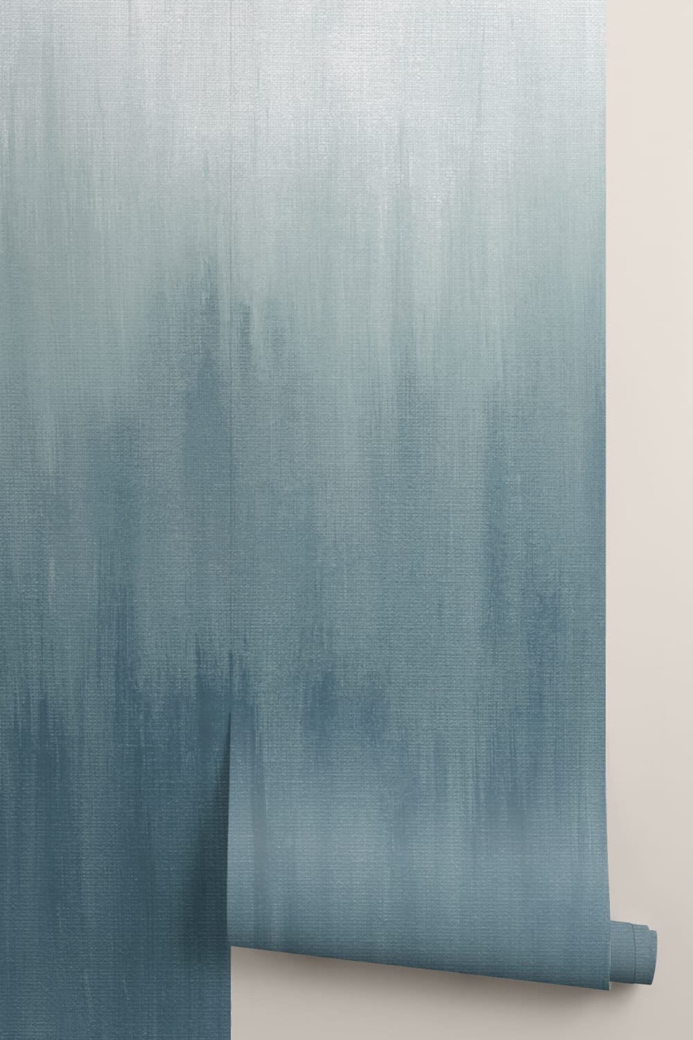 Serene Blue Gradient Abstrakte Kunst Fototapete