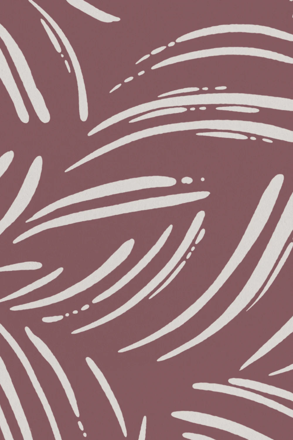 Mauve Contemporary Abstract Pattern Wall Mural