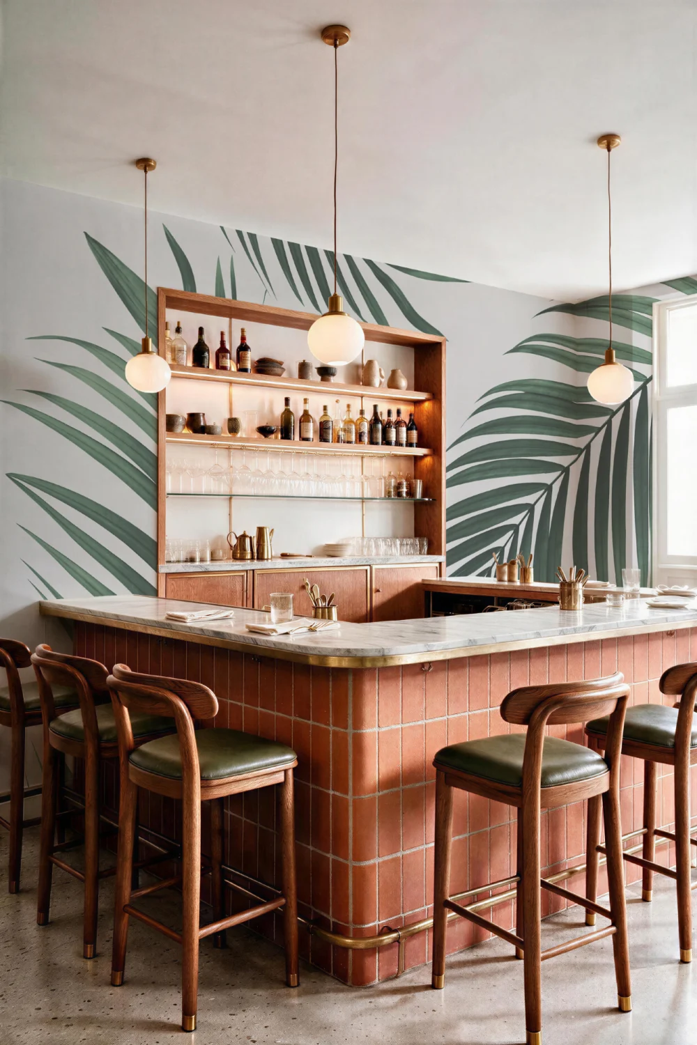Tropical Palm Wallpaper Mural