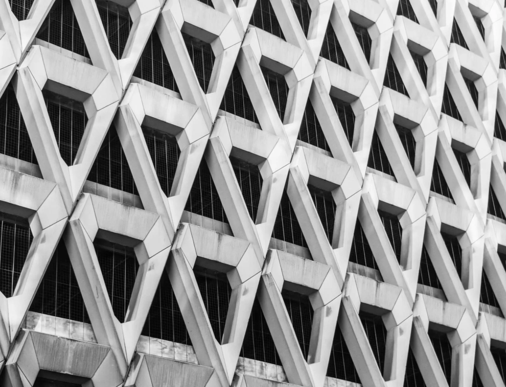 Brutalist Welbeck Street Wallpaper Mural