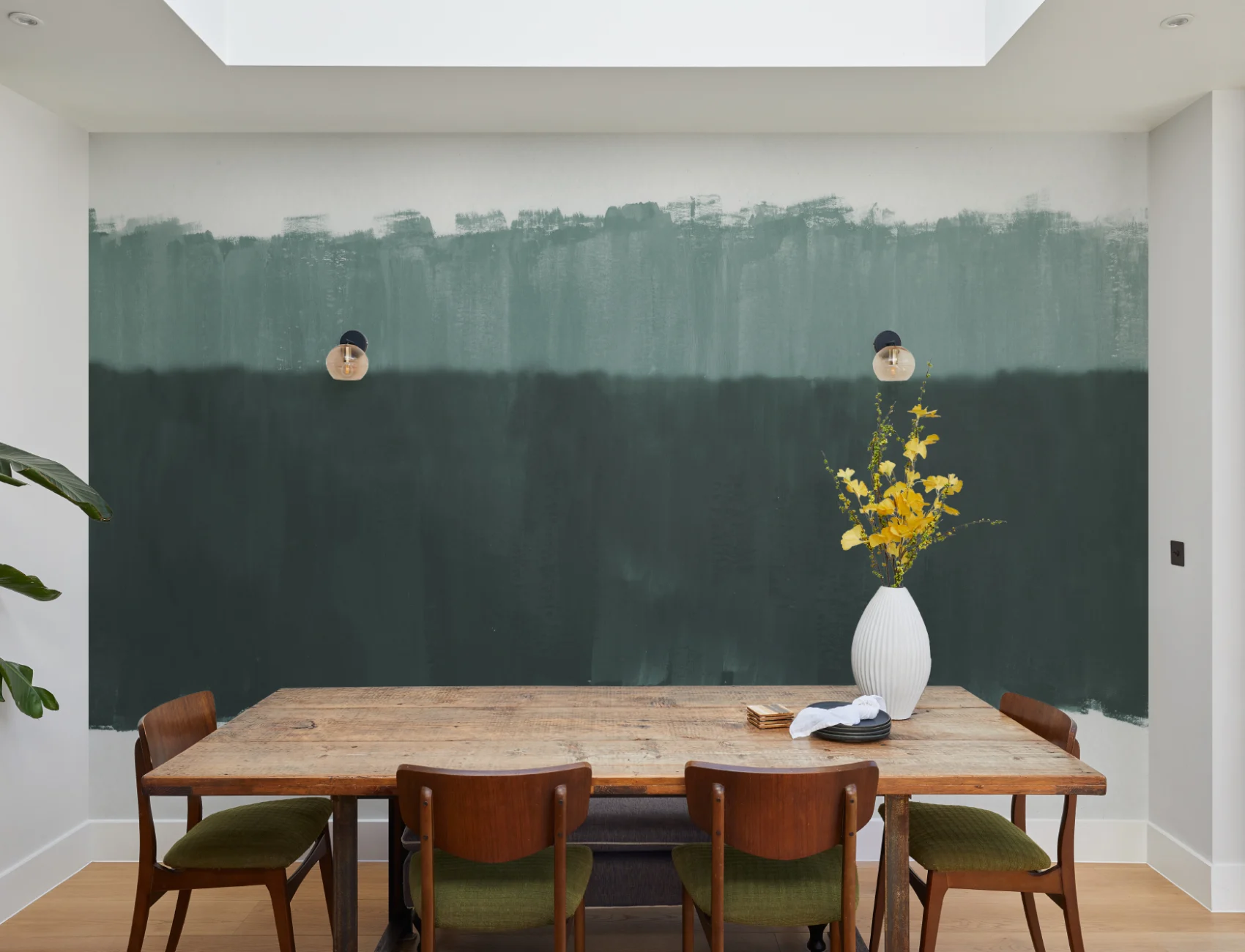 Altitude Green Wallpaper Mural