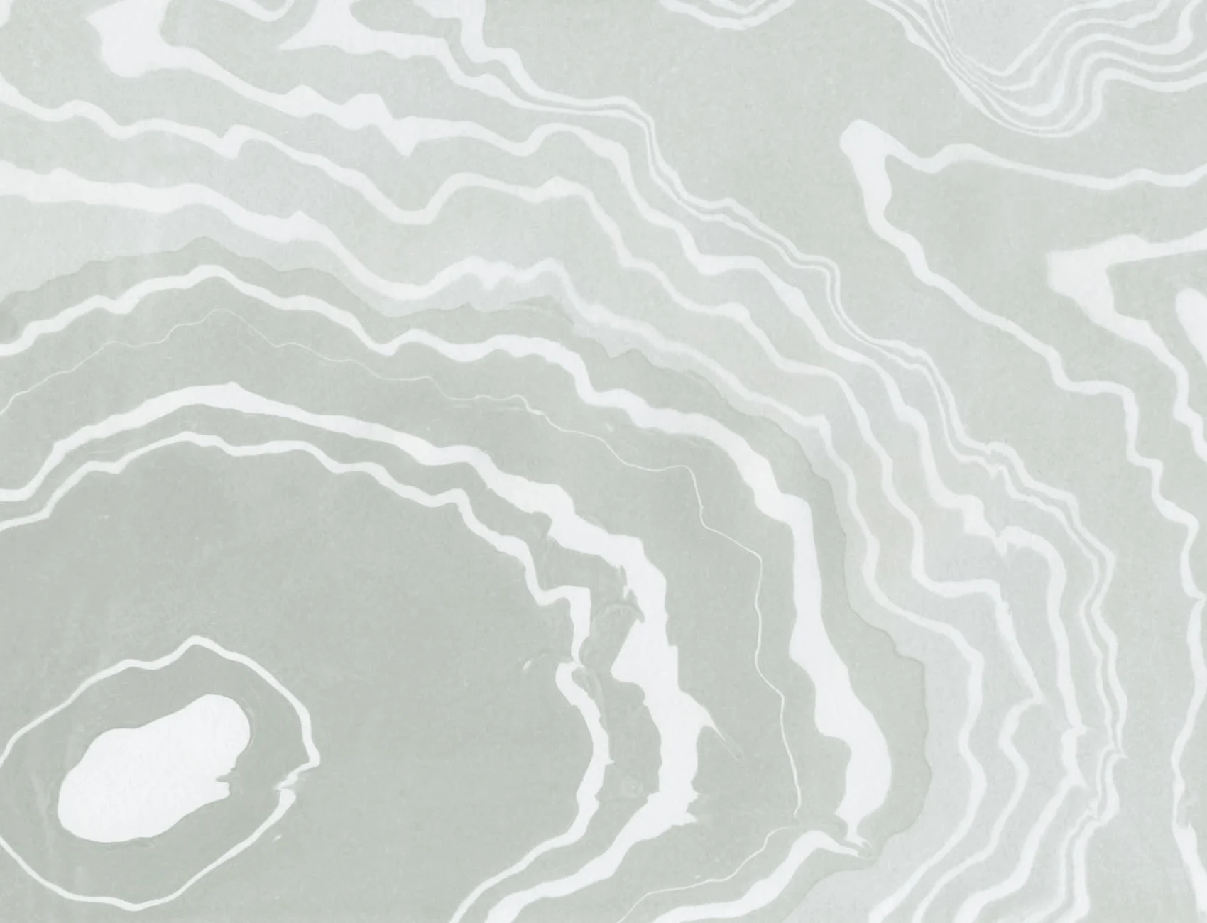 Green Japanese Marbled Art Suminagashi Wallpaper Mural