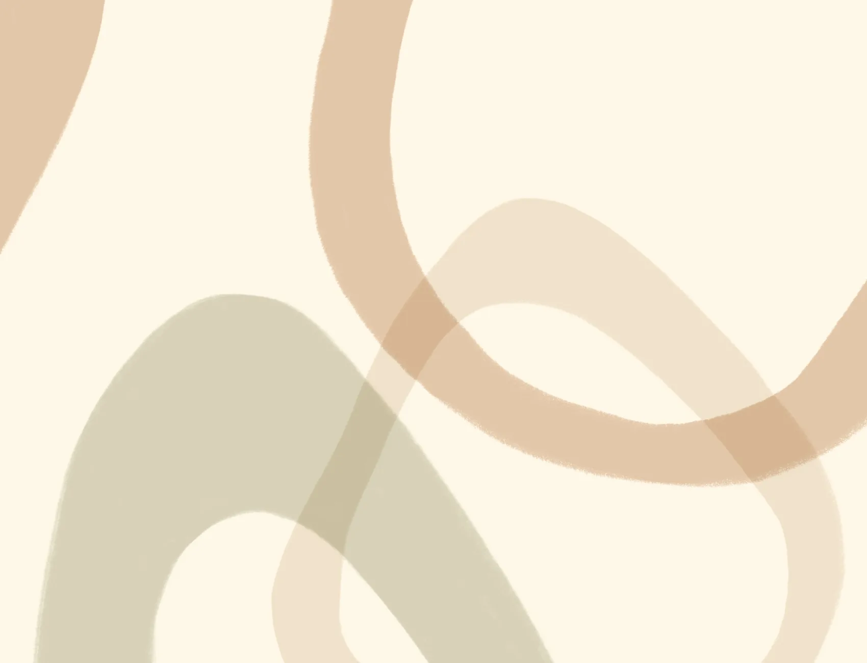 Beige Abstract Contemporary Warm Vibe Mural