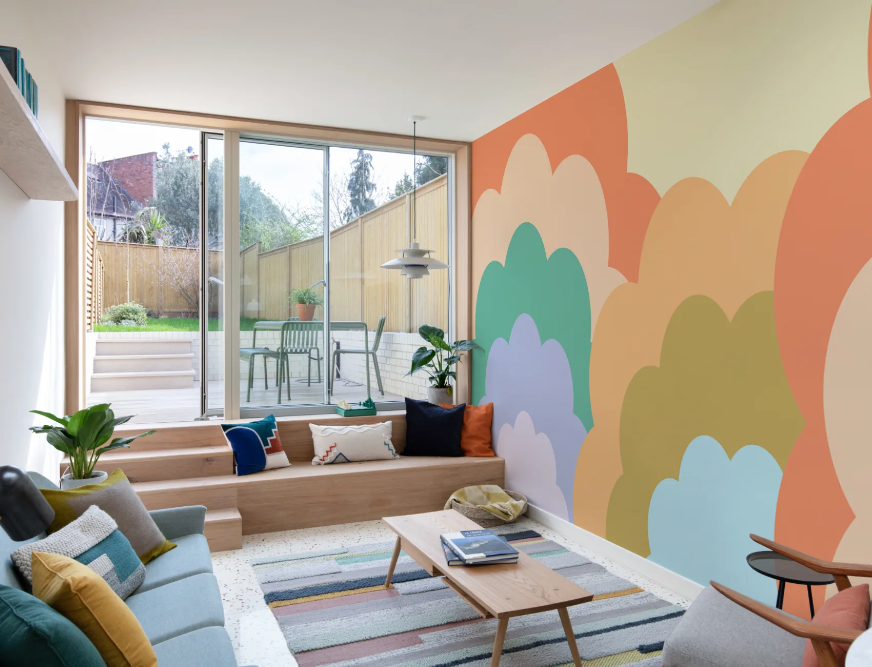 Mural de papel pintado Elizabeth Olwen Happy Skies