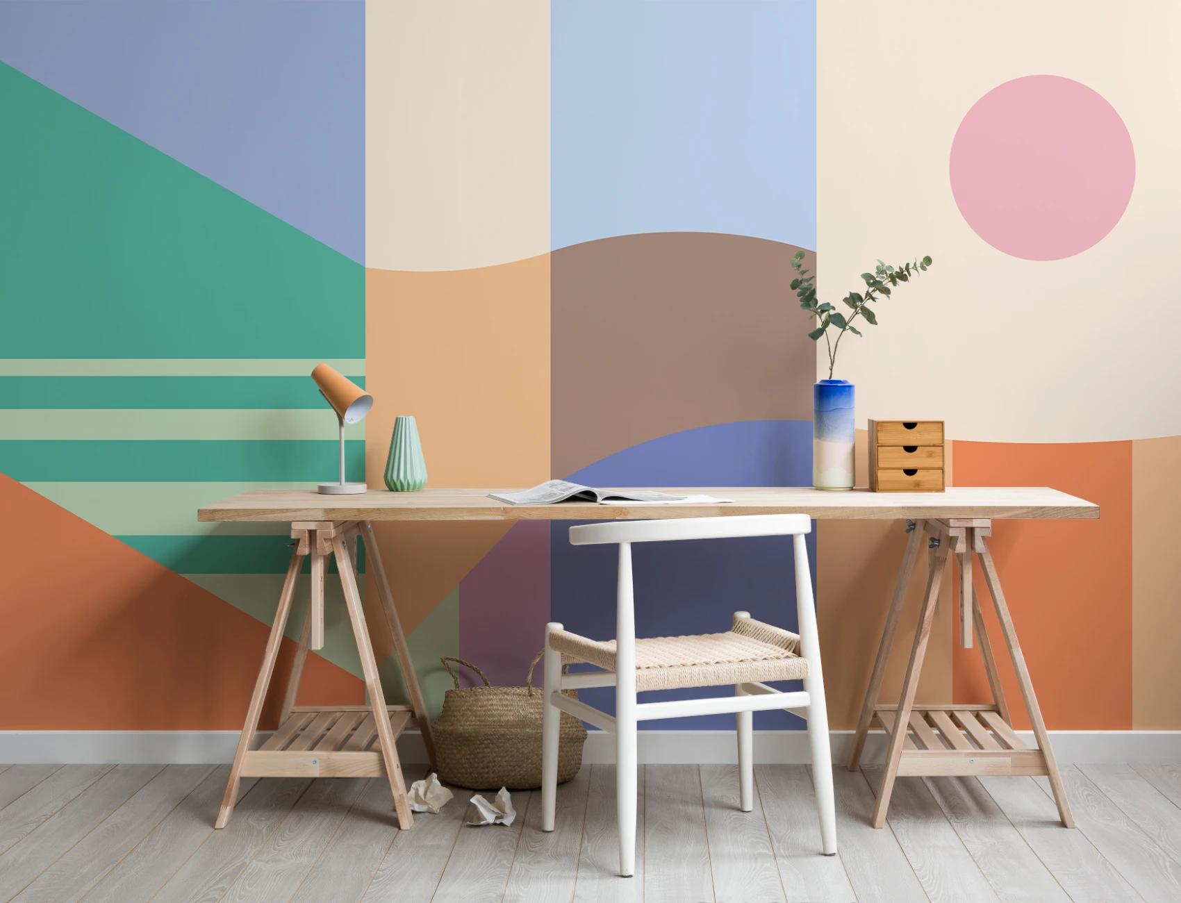 Elizabeth Olwen Colorvista Bright Mural