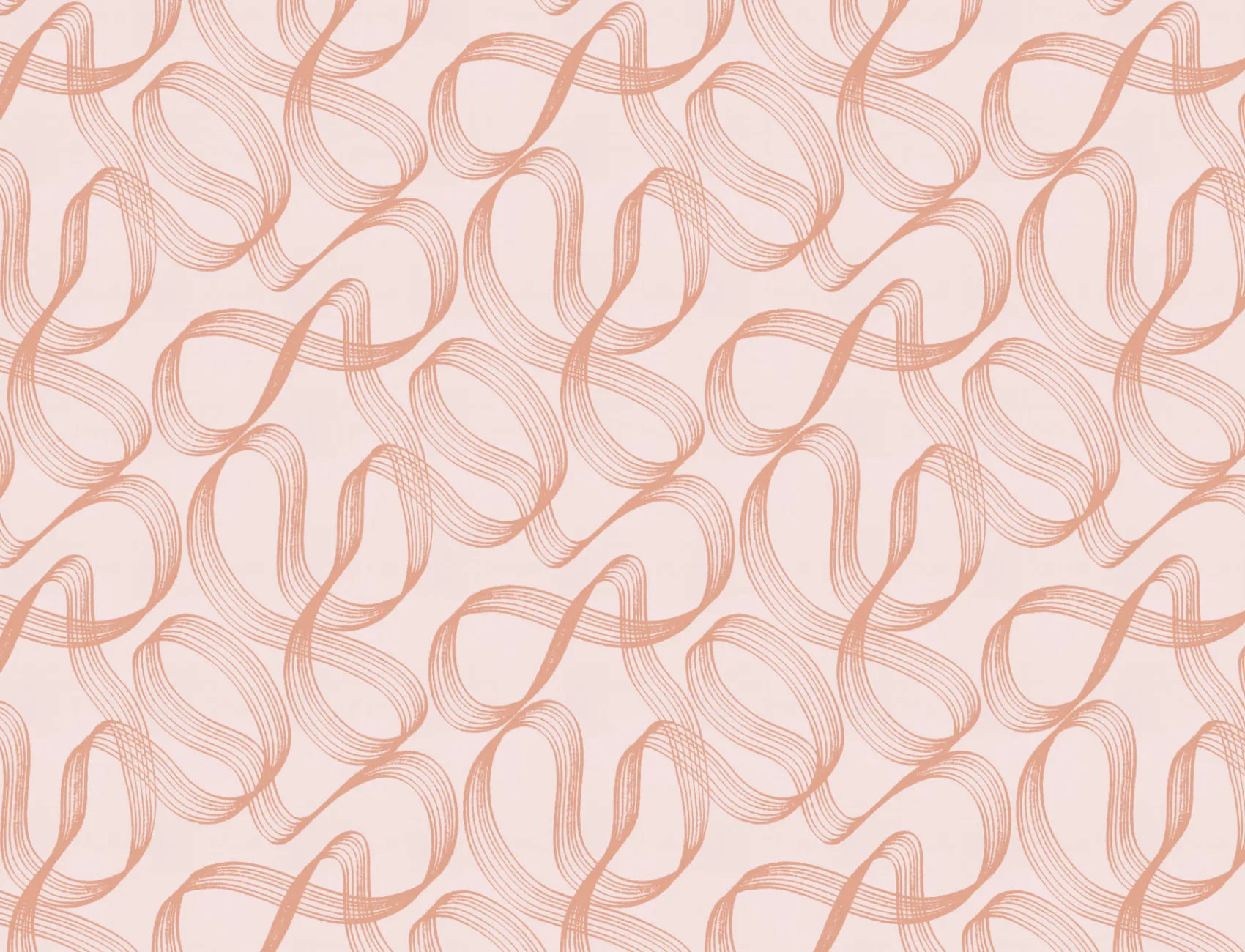 Rosa 3D-effektmönster fototapet