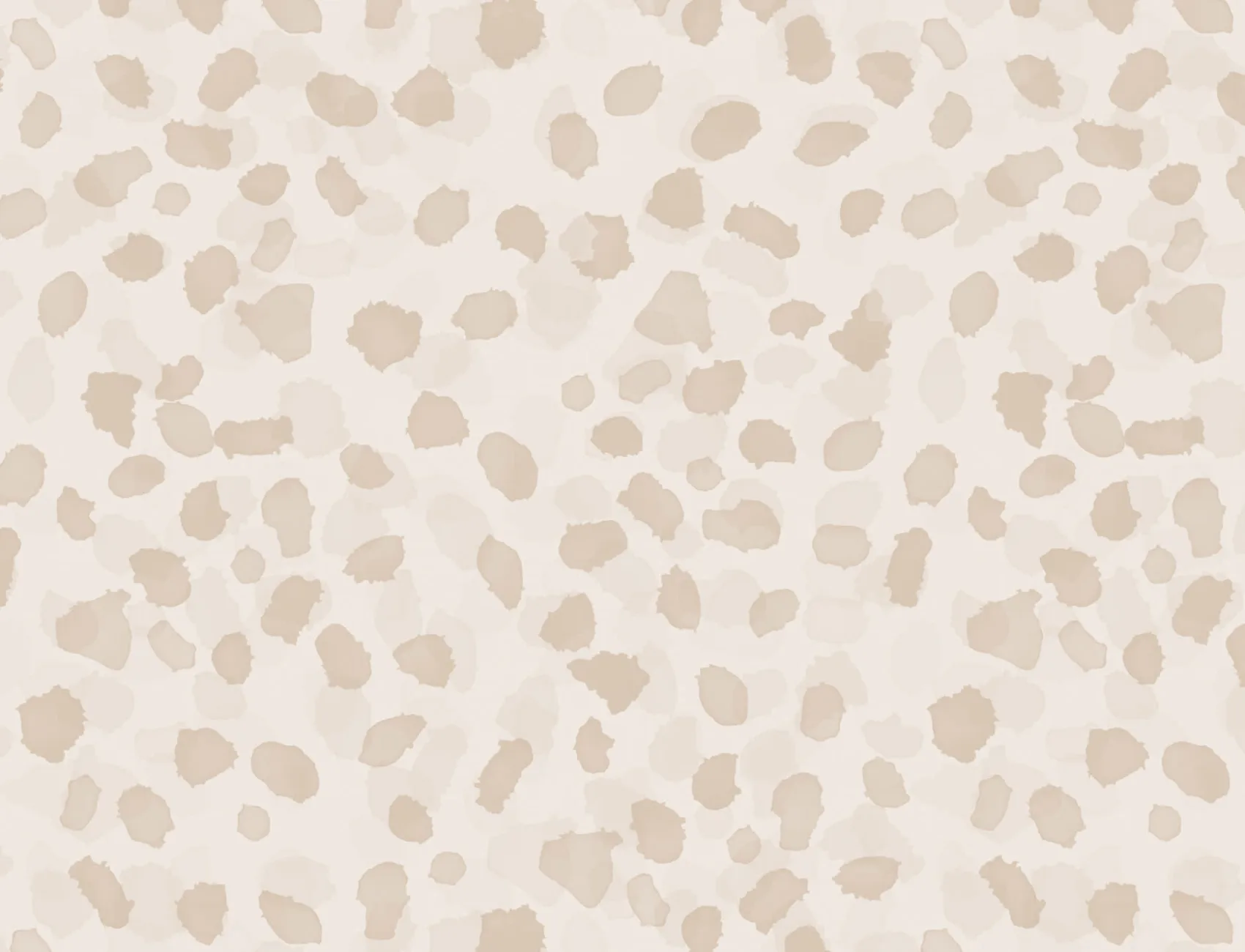 Papier Peint Guépard Moderne en Beige