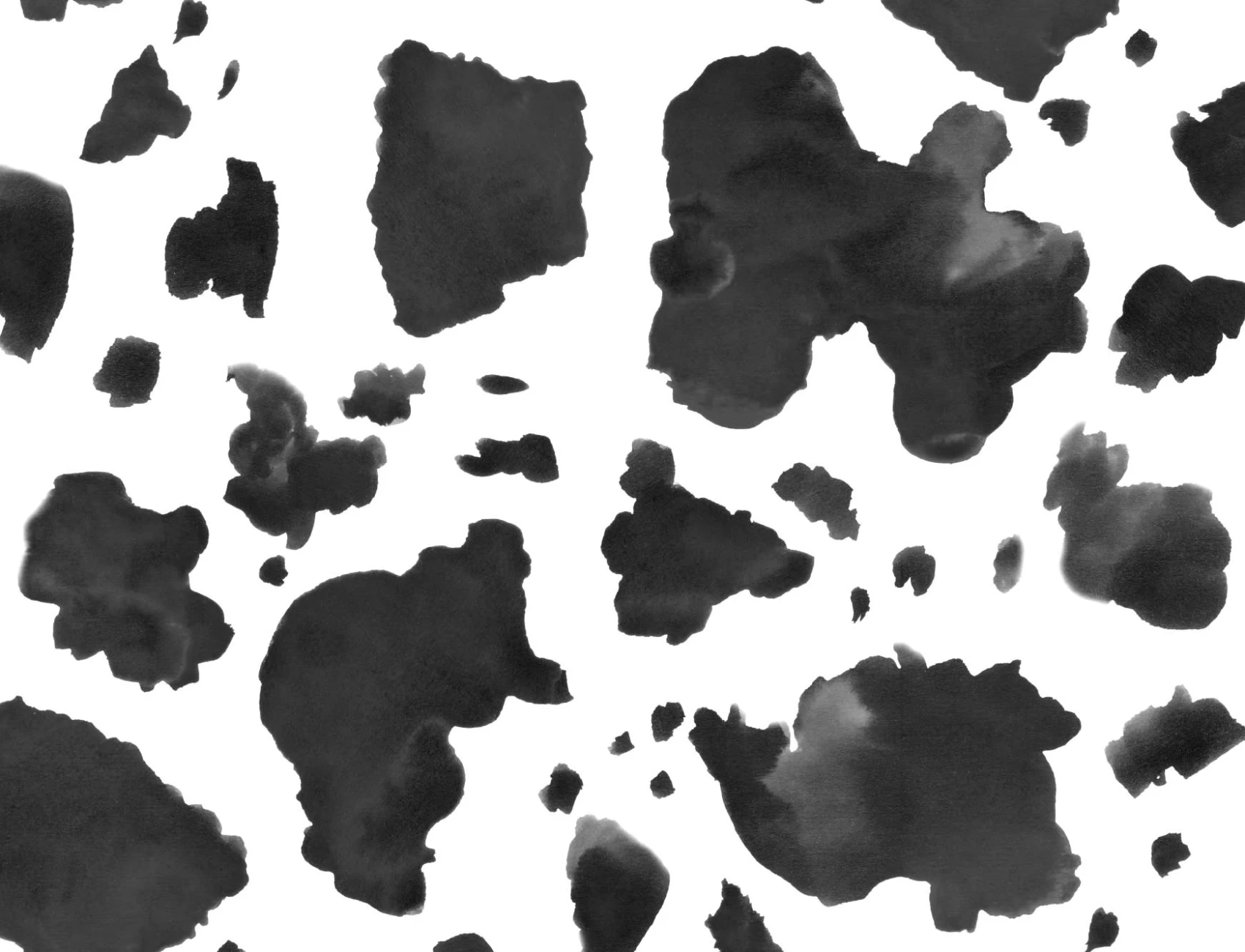 Papel Pintado Efecto Piel de Vaca Blanco y Negro