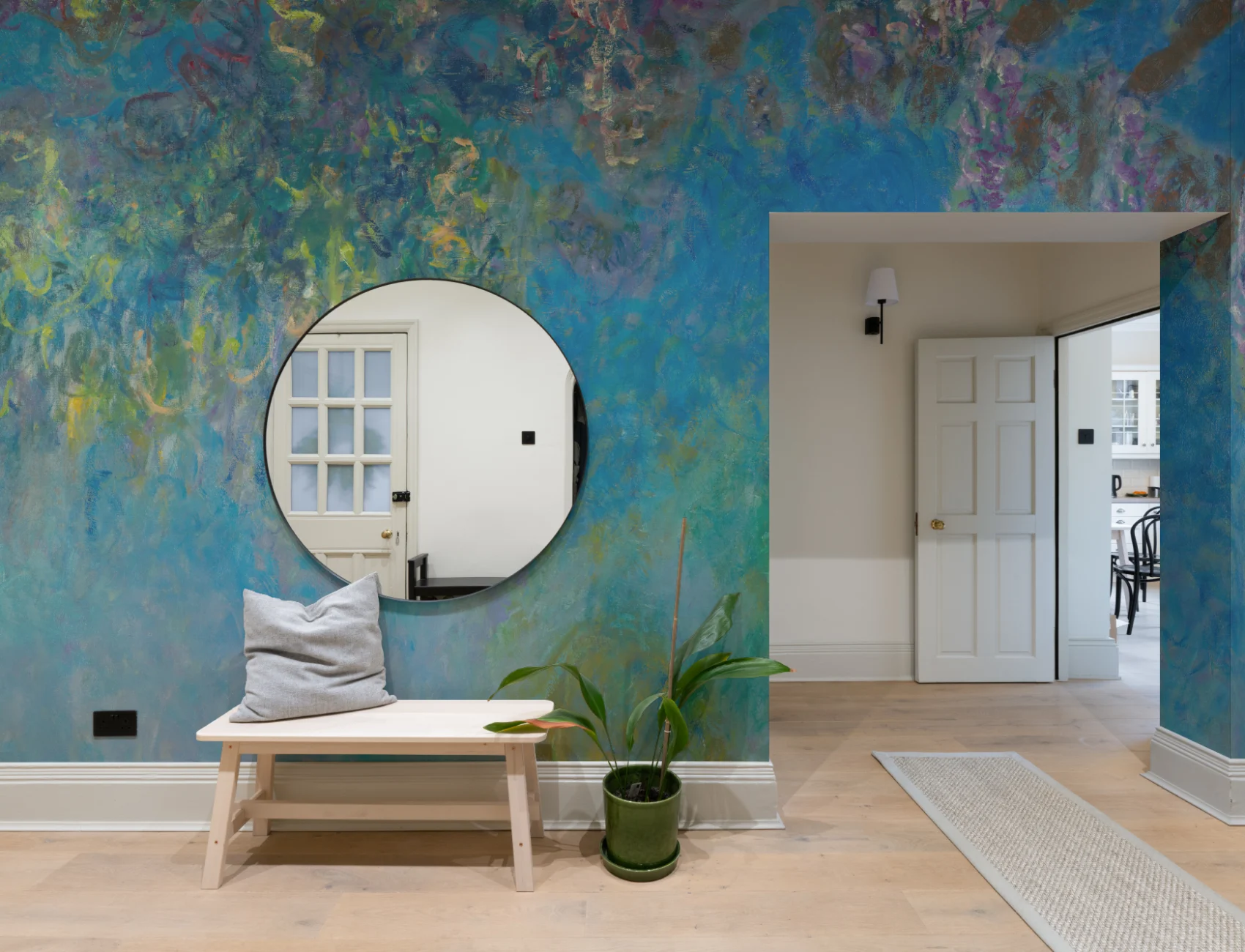 Wisteria by Monet Wallpaper Mural